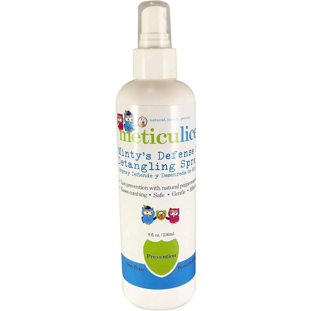 Meticulice Defense and Detangling Conditioning Spray front view lice repellent