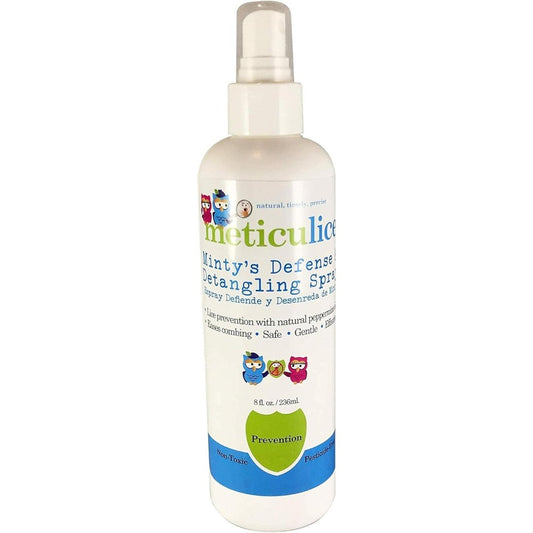 Meticulice Defense and Detangling Conditioning Spray front view lice repellent