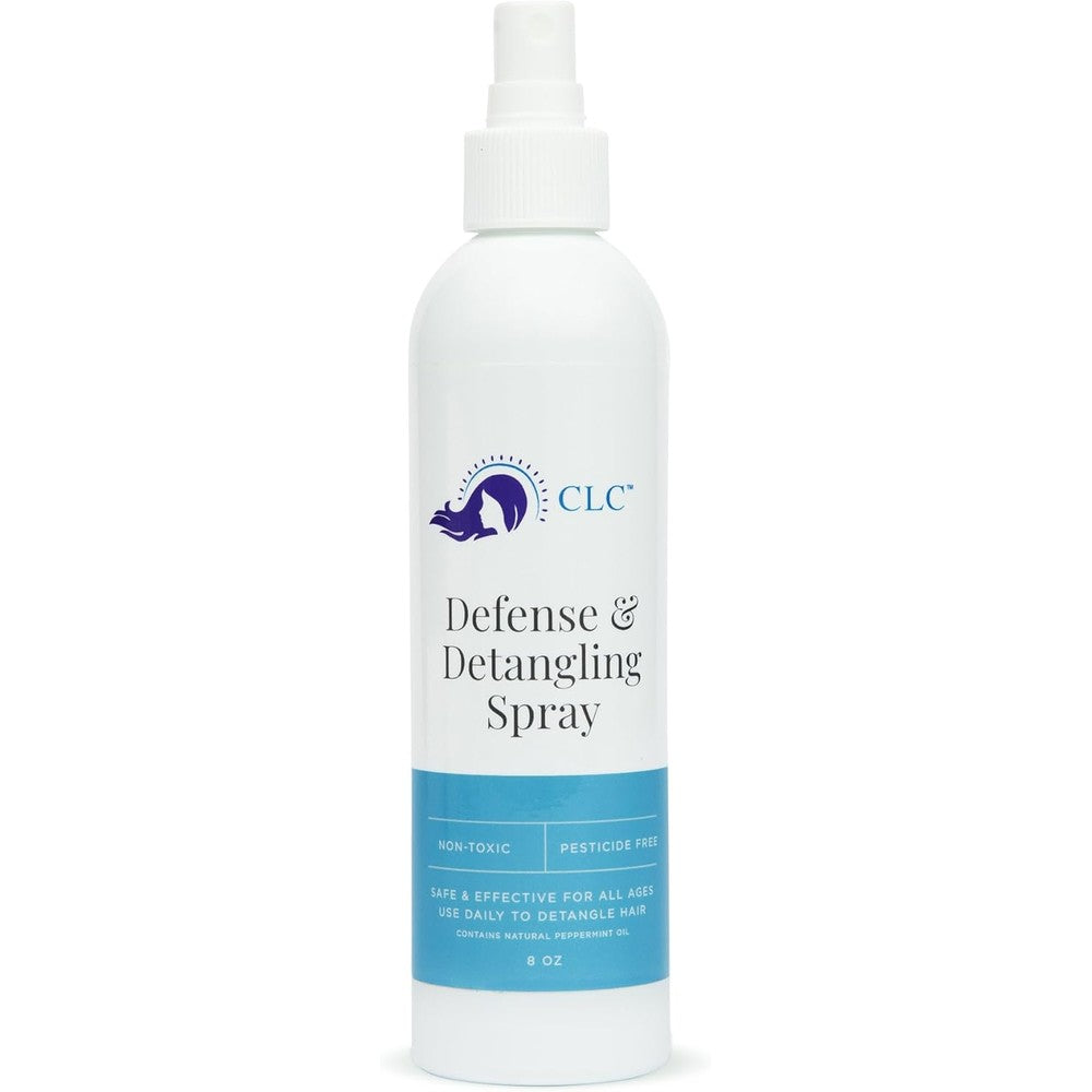 Kapow Lice Defense and Detangling Spray 8 ounce front view for lice prevention.