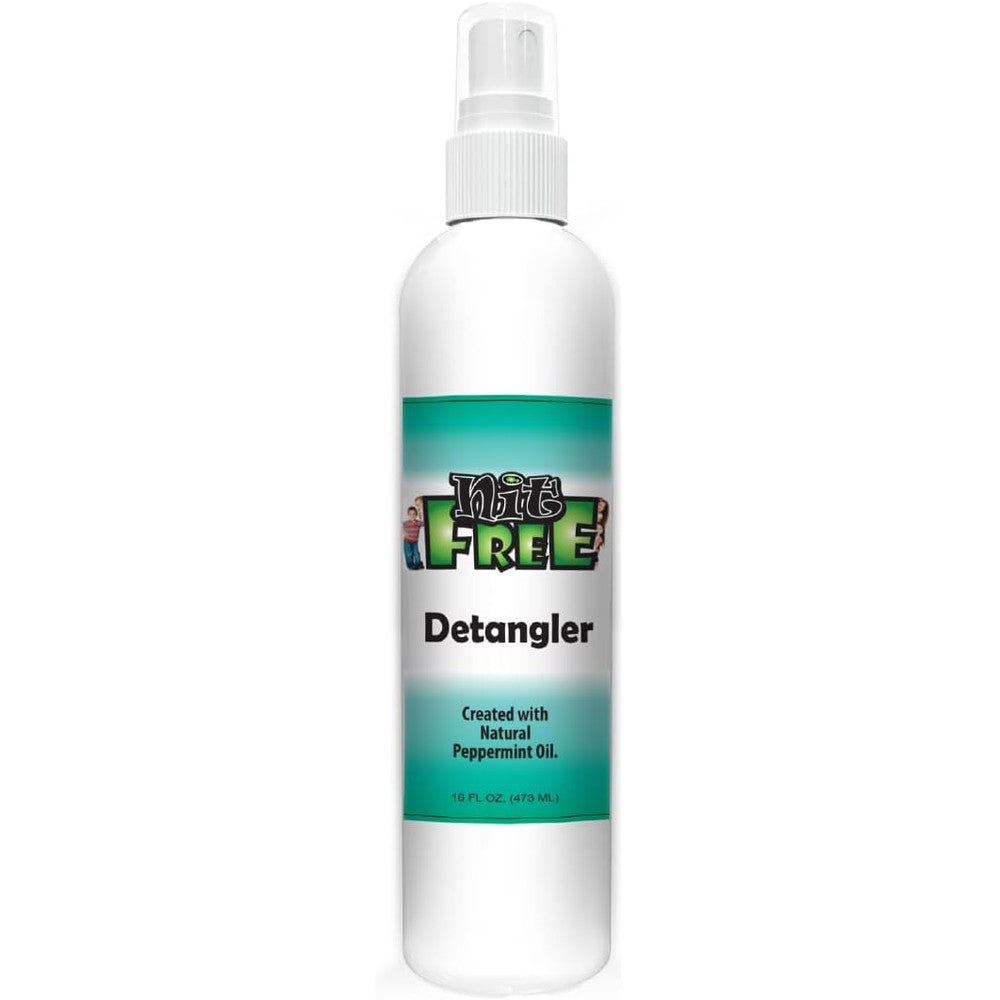 Nit Free Peppermint Head Lice Detangling Spray front view bottle