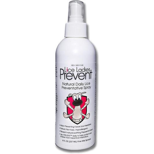 Lice Ladies Prevent Natural Daily Lice Preventative Spray front bottle view