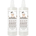 Lice Queen Keep Away Lice Preventative Spray front view of two pack bottles