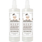 Lice Queen Keep Away Lice Preventative Spray front view of two pack bottles