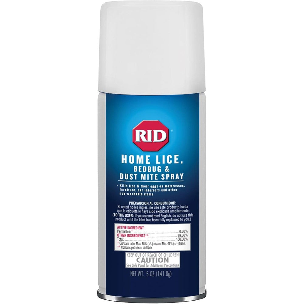 Rid Home Lice Bed Bug Spray front view effective pest control