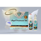 Mediker The Lice Angels treatment kit front view showing spray and comb.