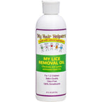 My Hair Helpers Natural Lice Removal Dimethicone Oil front view for head lice treatment
