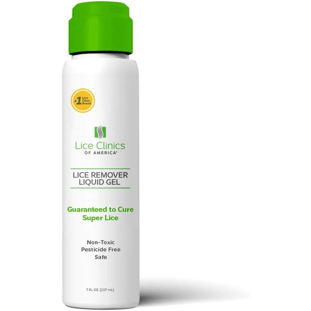 Lice Clinics of America Lice Treatment Kit Refill Bottle front view for super lice removal.