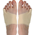 WooTshu Tailor Bunion Corrector front view showing silicone gel pad for pinky toe relief.