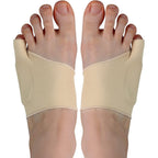 WooTshu Tailor Bunion Corrector front view showing silicone gel pad for pinky toe relief.