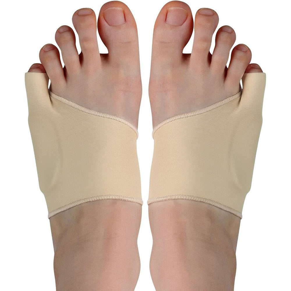 WooTshu Tailor Bunion Corrector front view showing silicone gel pad for pinky toe relief.