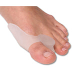 NatraCure Gel Big Toe Bunion Guard front view for bunion pain relief.