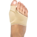 ZenToes Bunion Relief Sleeve front view showing gel padding for foot pain relief.