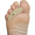 Steins Hammer Toe Crest Cushion front view beige foot care pad