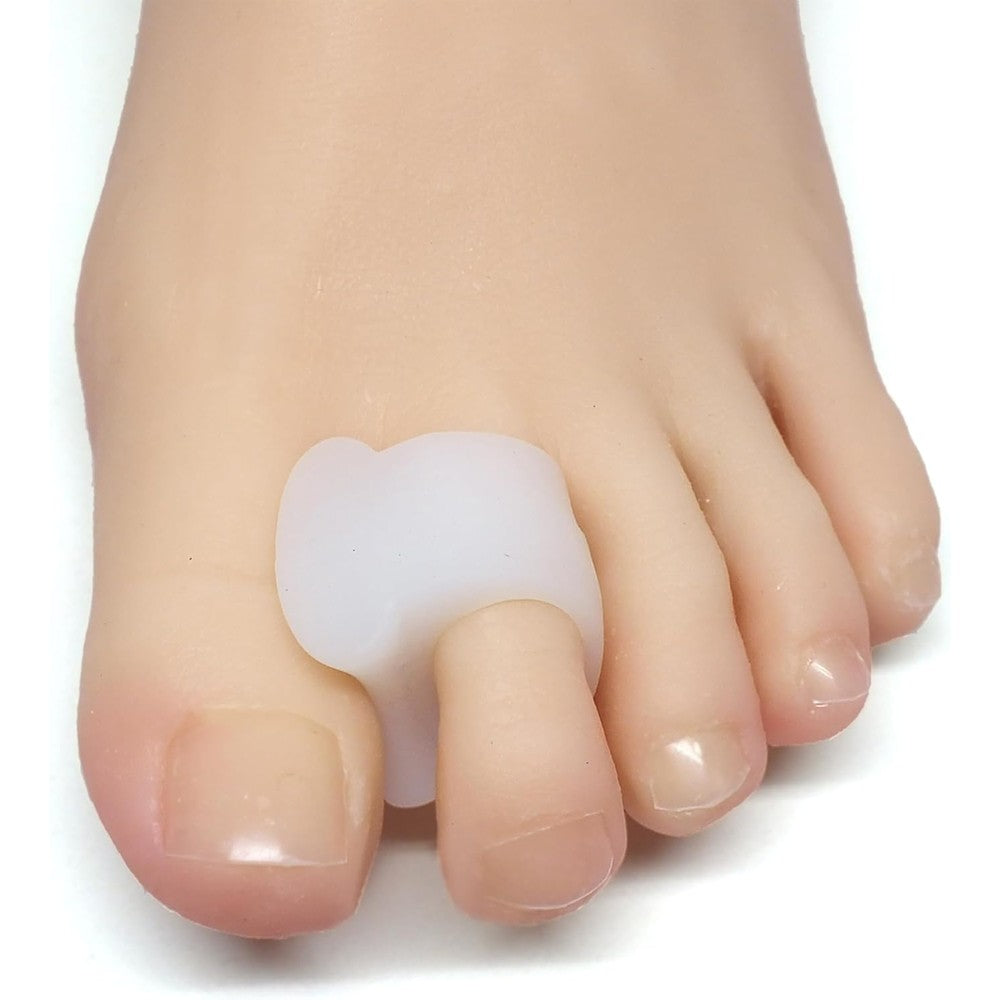 ZenToes Gel Toe Separators front view for bunion relief.