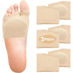Mildsun metatarsal foot pads front view premium silicone ball of foot cushions