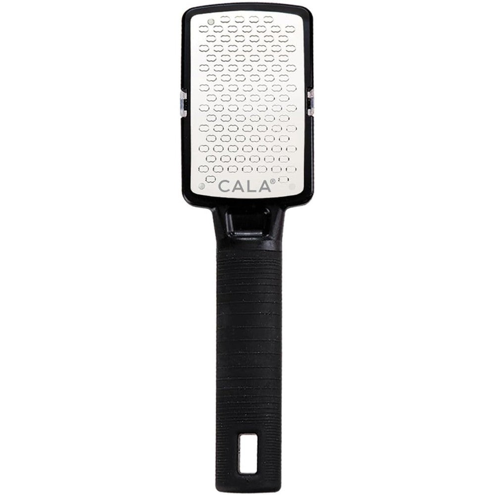 Cala Silky Glide Pro Callus Remover front view stainless steel foot file