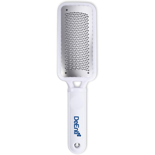 DeEnti Metal Foot Rasp front view stainless steel callus remover tool