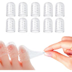 Mabor Silicone Toe Caps 10 piece pack front view for foot care