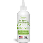 Dr. Entre's Callus Remover Gel 4 Ounce bottle front view for professional pedicure.