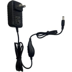 HayZbao 12V 1A power supply adapter front view for Dermave callus remover.