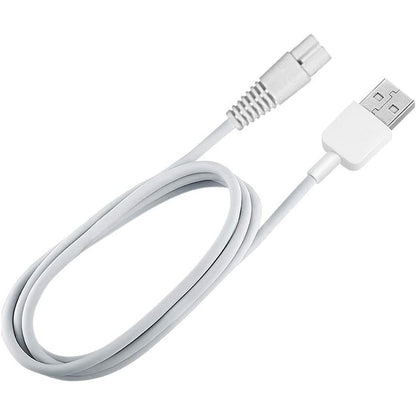Pritech USB replacement charger cable front view for electric foot file