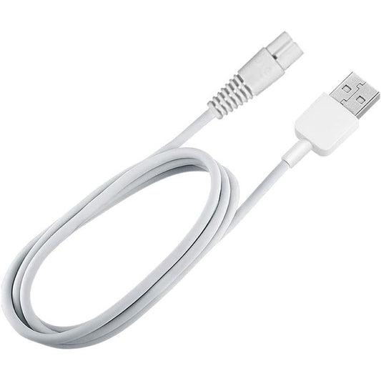 Pritech USB replacement charger cable front view for electric foot file