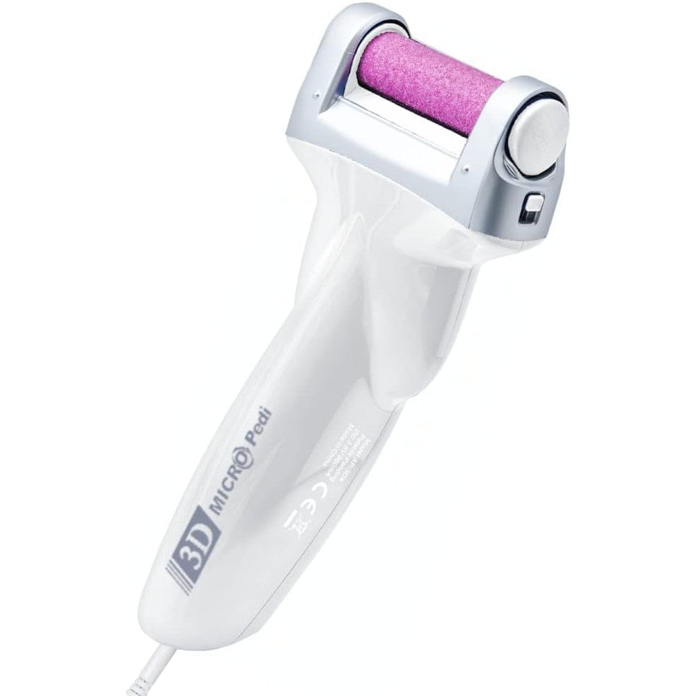 Emjoi Micro-Pedi 3D Power corded callus remover front view for professional pedicure
