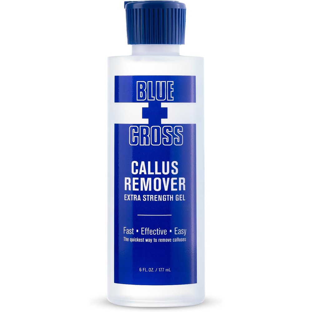 Blue Cross Callus Remover Gel 6 Ounce front view professional foot care