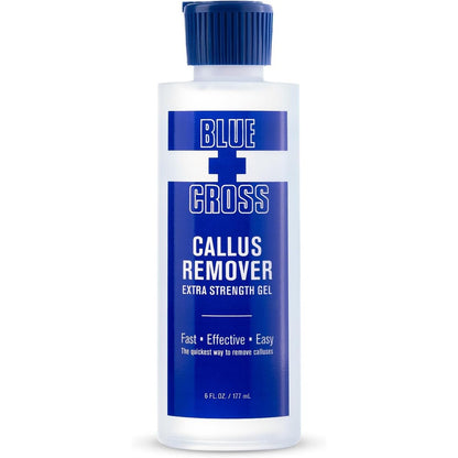 Blue Cross Callus Remover Gel 6 Ounce front view professional foot care