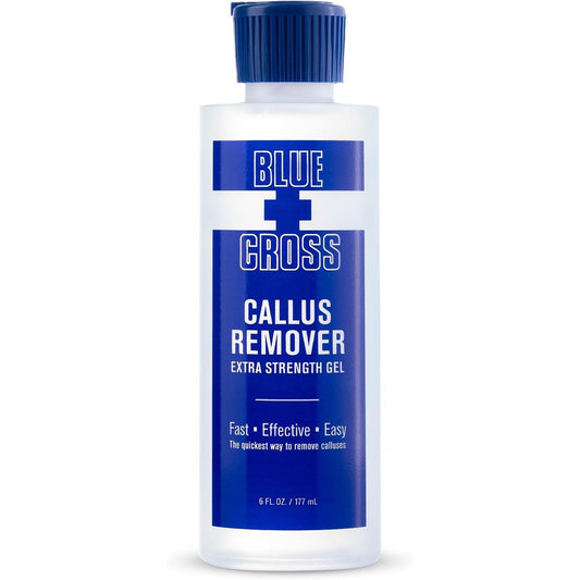 Blue Cross Callus Remover Gel 6 Ounce front view professional foot care