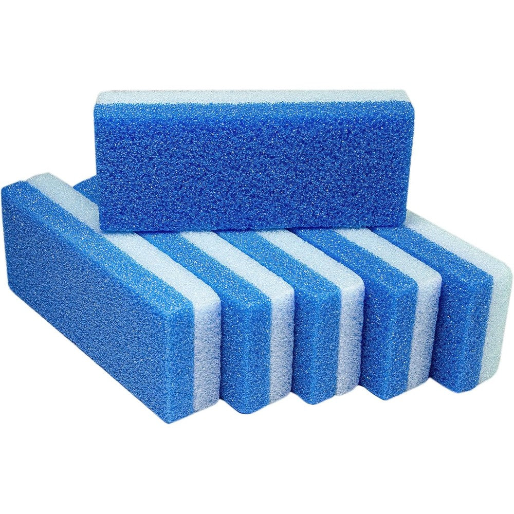 DeEnti Pumice Stones 6 pack professional grade front view for foot exfoliation
