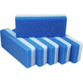 DeEnti Pumice Stones 6 pack professional grade front view for foot exfoliation