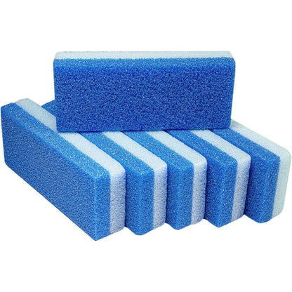 DeEnti Pumice Stones 6 pack professional grade front view for foot exfoliation