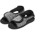 ITODA Diabetic Sandals front view showing adjustable straps for swollen feet.