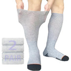 Ioryzek Diabetic Socks front view showing extra wide non-binding cuff