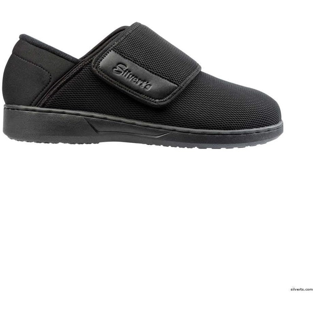 Silvert's Women's Extra Wide Comfortsteps Shoes front view adaptive footwear for seniors
