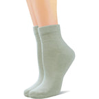 Yomandamor Women's Diabetic Socks 5 Pairs front view showing the non-binding top design.