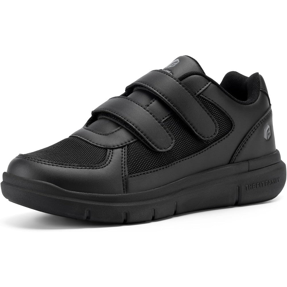FitVille Men's Diabetic Shoes front view showing adjustable straps