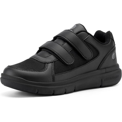 FitVille Men's Diabetic Shoes front view showing adjustable straps