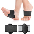 HiRui Arch Support Cushions front view showing silicone pad for plantar fasciitis relief.