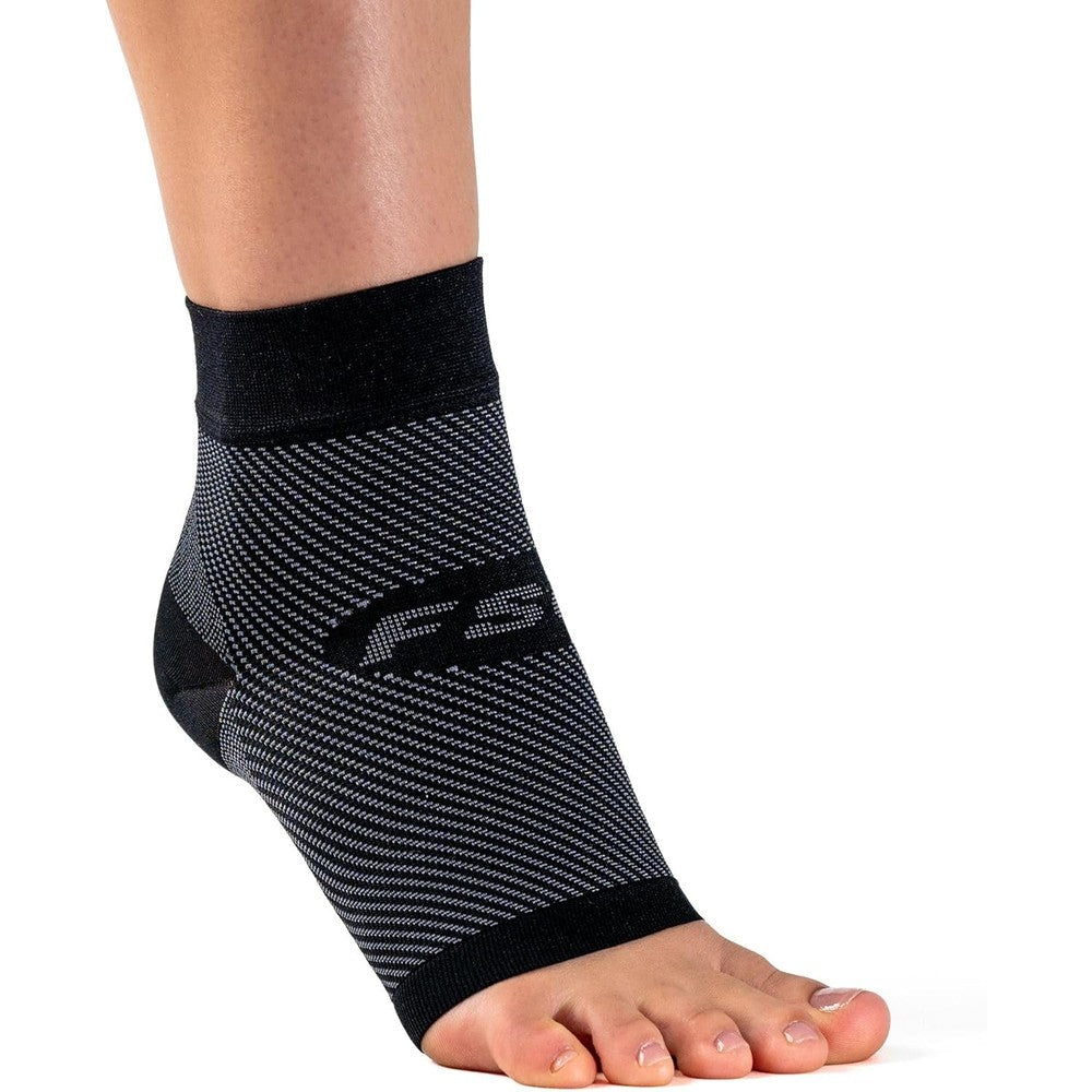 OS1st FS6 Plantar Fasciitis Foot Sleeve front view for arch support.