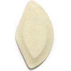 MARS Wellness Premium Felt Foot Arch Support Pads front view showing beige texture.