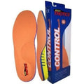 Redi-Thotics Control Orthotic Insoles front view showing rigid arch support shell.