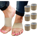 Armstrong America arch supports front view showing copper infused fabric for foot pain relief.