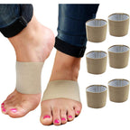 Armstrong America arch supports front view showing copper infused fabric for foot pain relief.