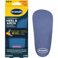 Dr. Scholl's Heel and Arch Pain Relief Orthotics front view for plantar fasciitis relief.