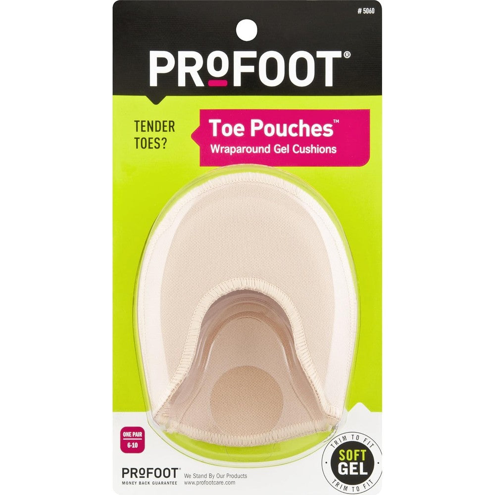 PROFOOT Toe Pouch Cushions front view packaging for women.