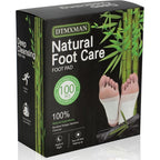 DtMxMan Bamboo Foot Pads front packaging view showing 100 count box.