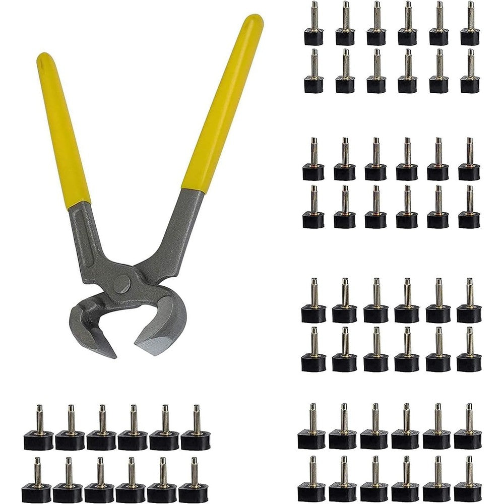 TcJ-Chen YEHAM 30 pairs high heel replacement tips and pliers kit front view