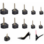 RyanDesign 10 pairs high heel tips replacement kit front view for shoe repair.